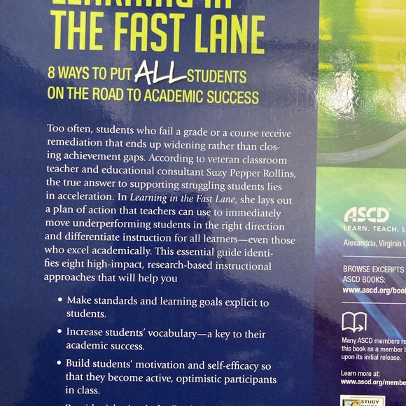 Learning in the Fast Lane: 8 Ways to Put ALL Students on the Road to Success - Picture 4 of 4